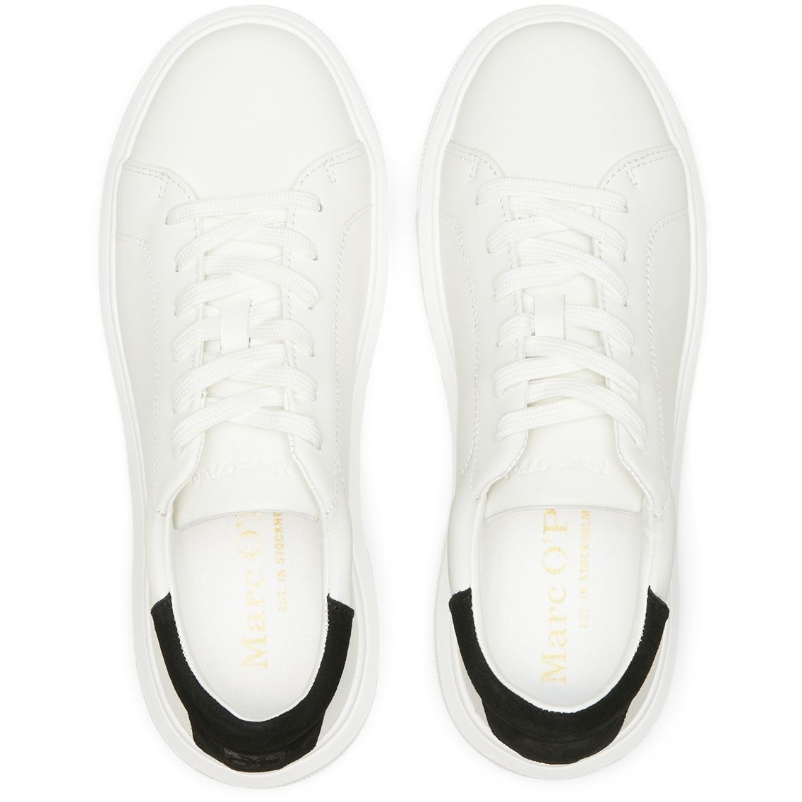 MARC O'POLO Sportbačiai moterims, Balta, Mod. Kaira 1A 4