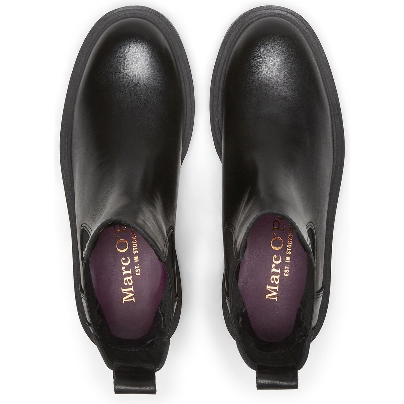 MARC O'POLO Aulinukai moterims, Juoda, Mod. Phia 2A 4