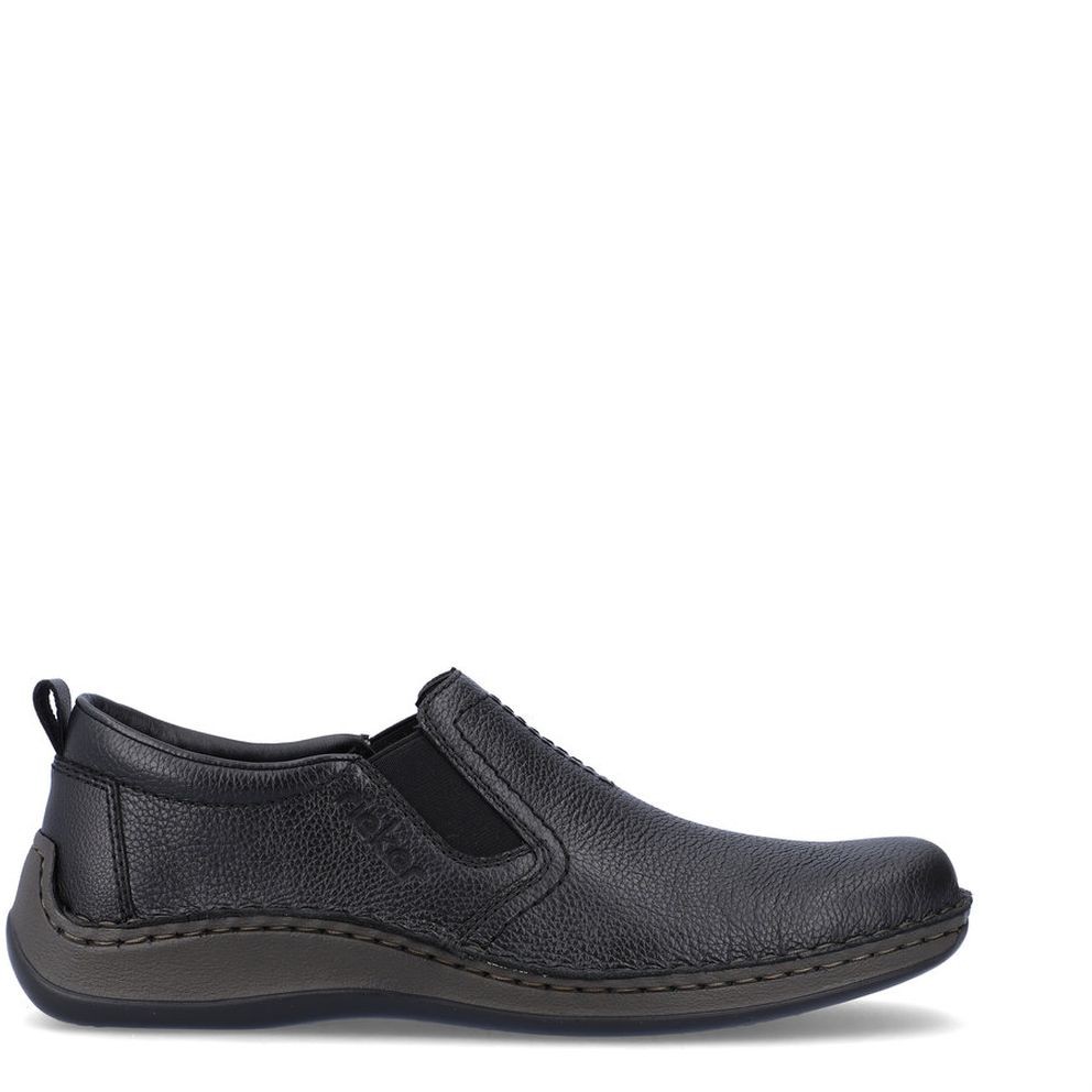 RIEKER Klasikiniai batai vyrams, Juoda, FORMAL 3