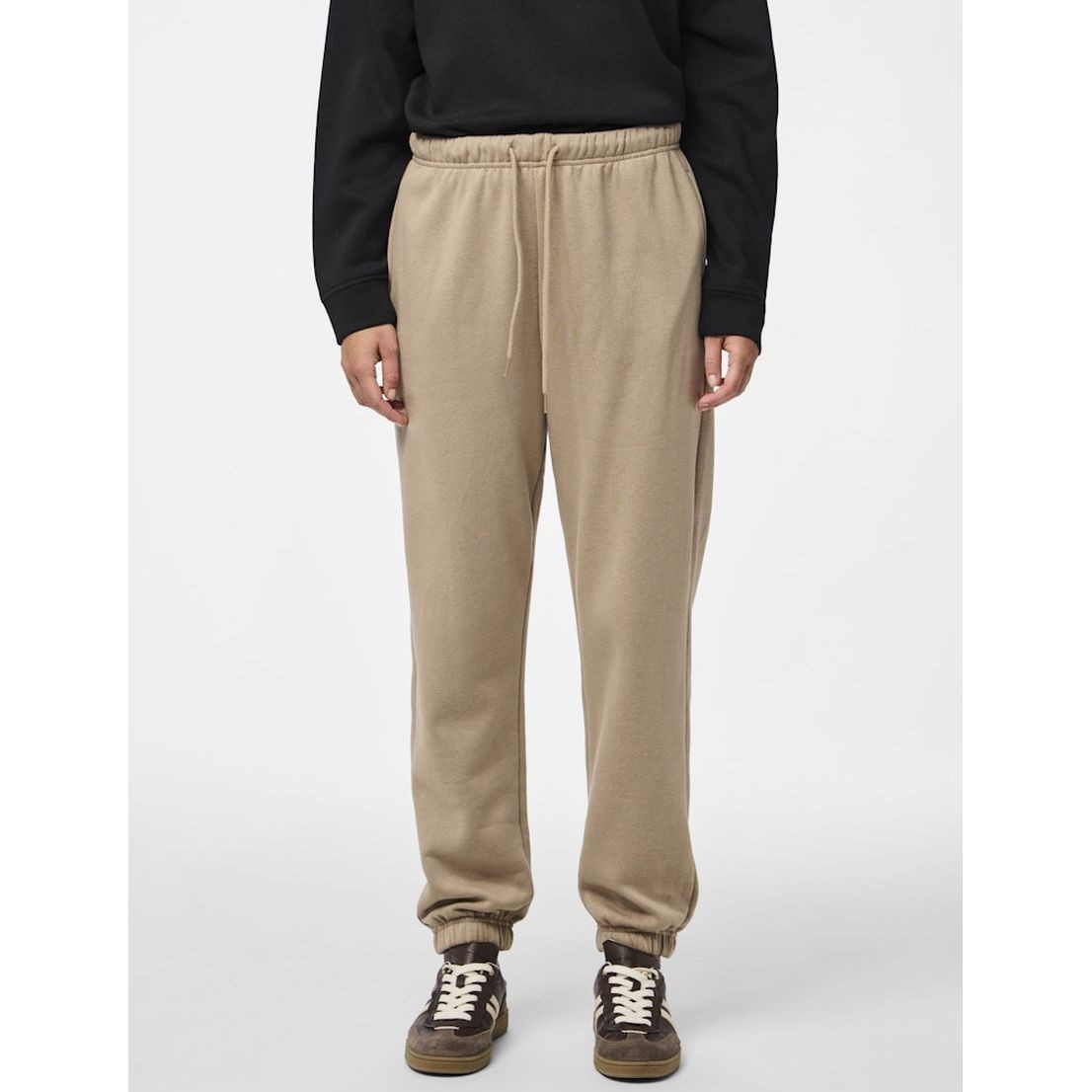 PIECES Laisvalaikio kelnės moterims, Ruda, Chilli sweat pants 5