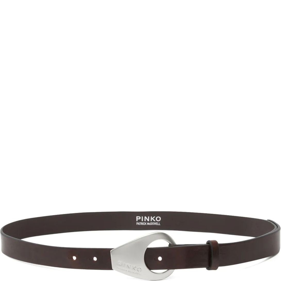 PINKO Apyrankė moterims, Ruda, Derby belt bracelets 1
