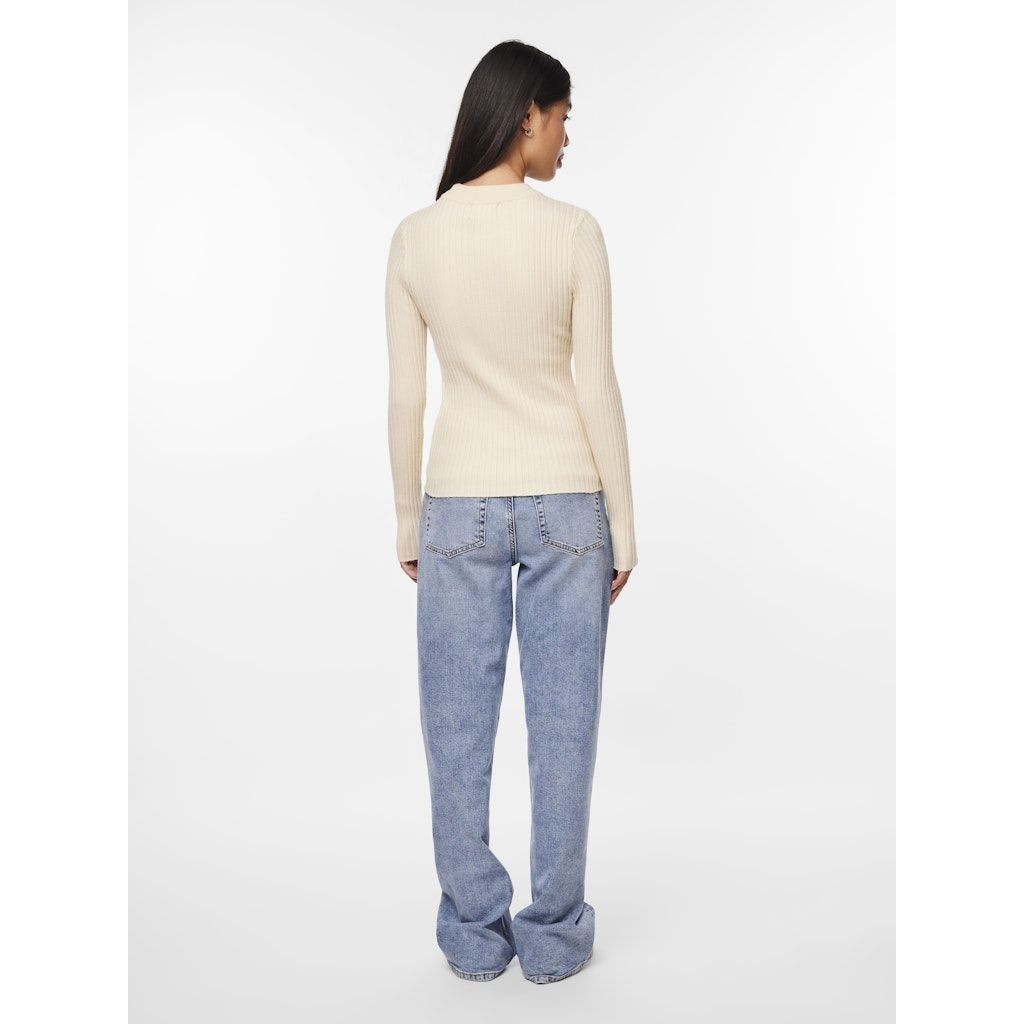 PIECES Megztinis moterims, Kūno, PCCRISTA LS O-NECK K 5