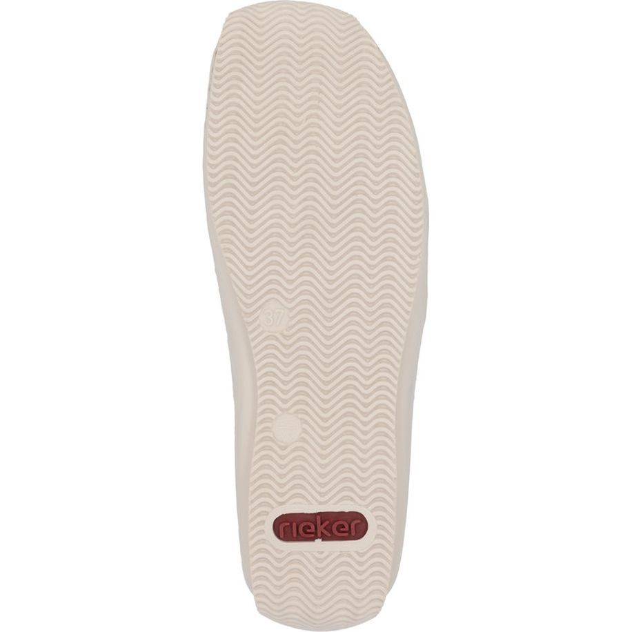RIEKER Loaferiai moterims, Balta, Slipper 9