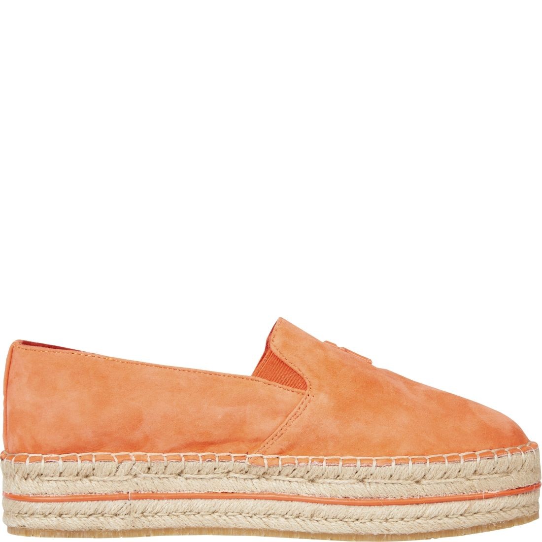 TOMMY HILFIGER Espadrilės moterims, Oranžinė, Flatform espadrille 3
