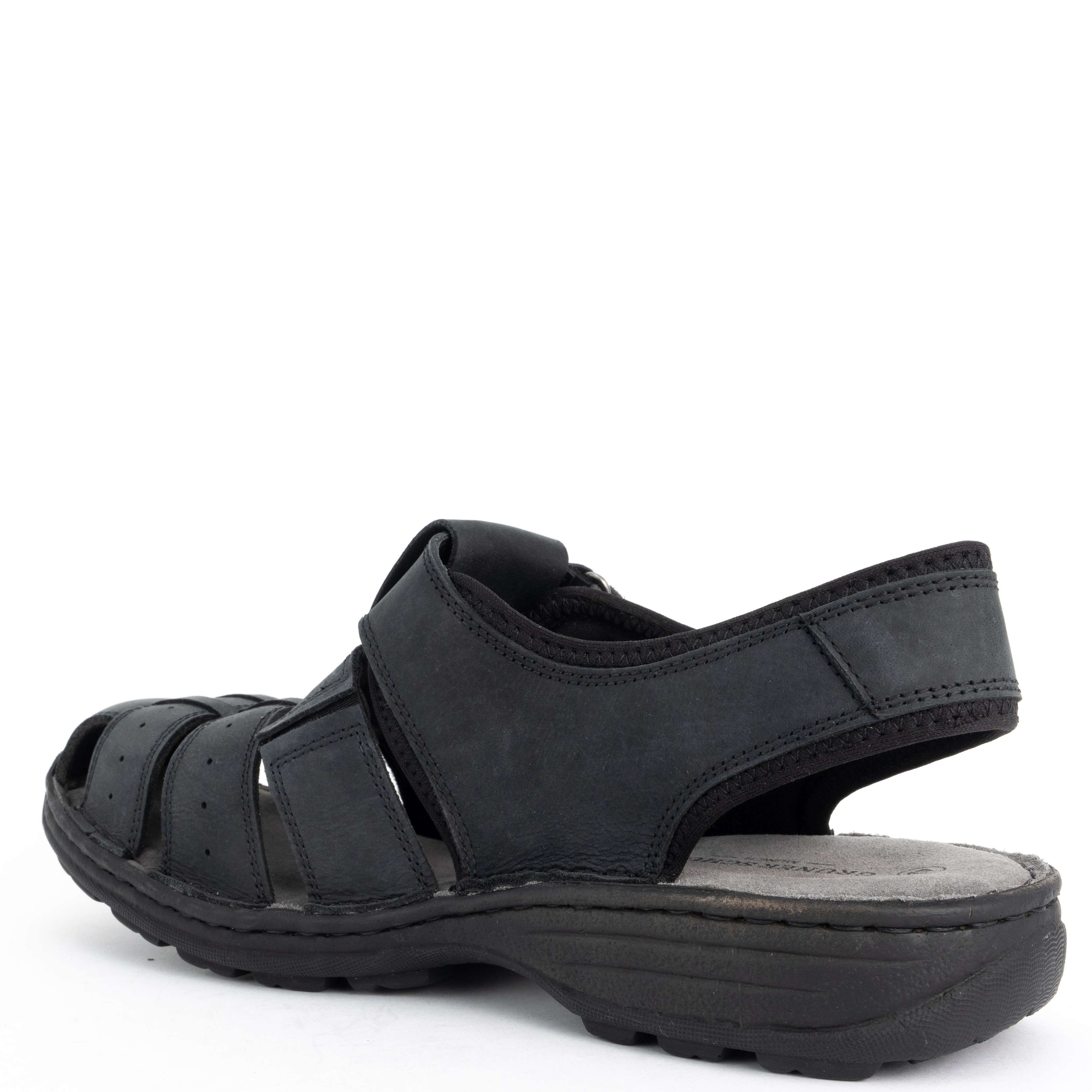 GRUNER SCHUHE Basutės vyrams, Juoda, Sandals 3