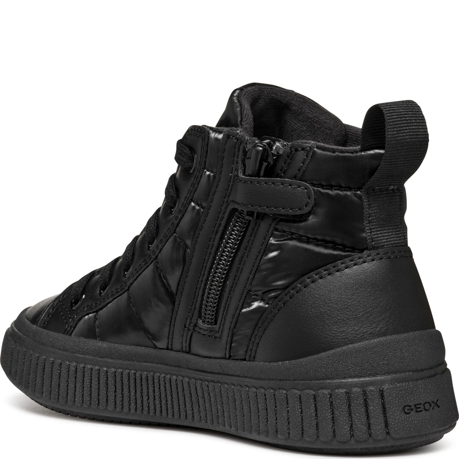 GEOX Aulinukai mergaitėms, Juoda, Laquinny booties 3