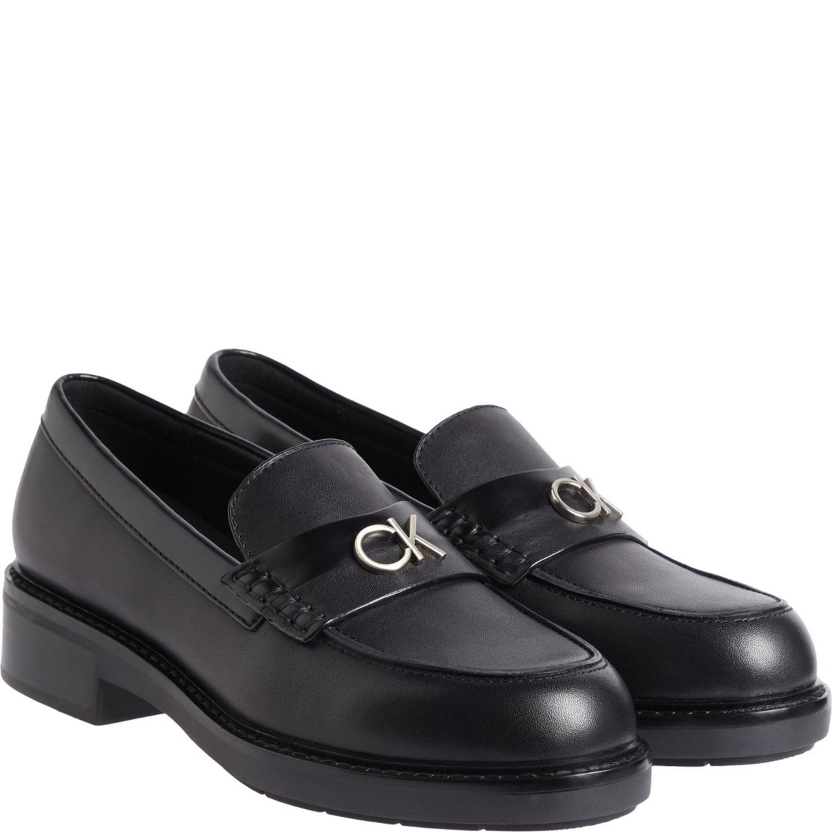 CALVIN KLEIN Loaferiai moterims, Juoda, Sole loafer 1