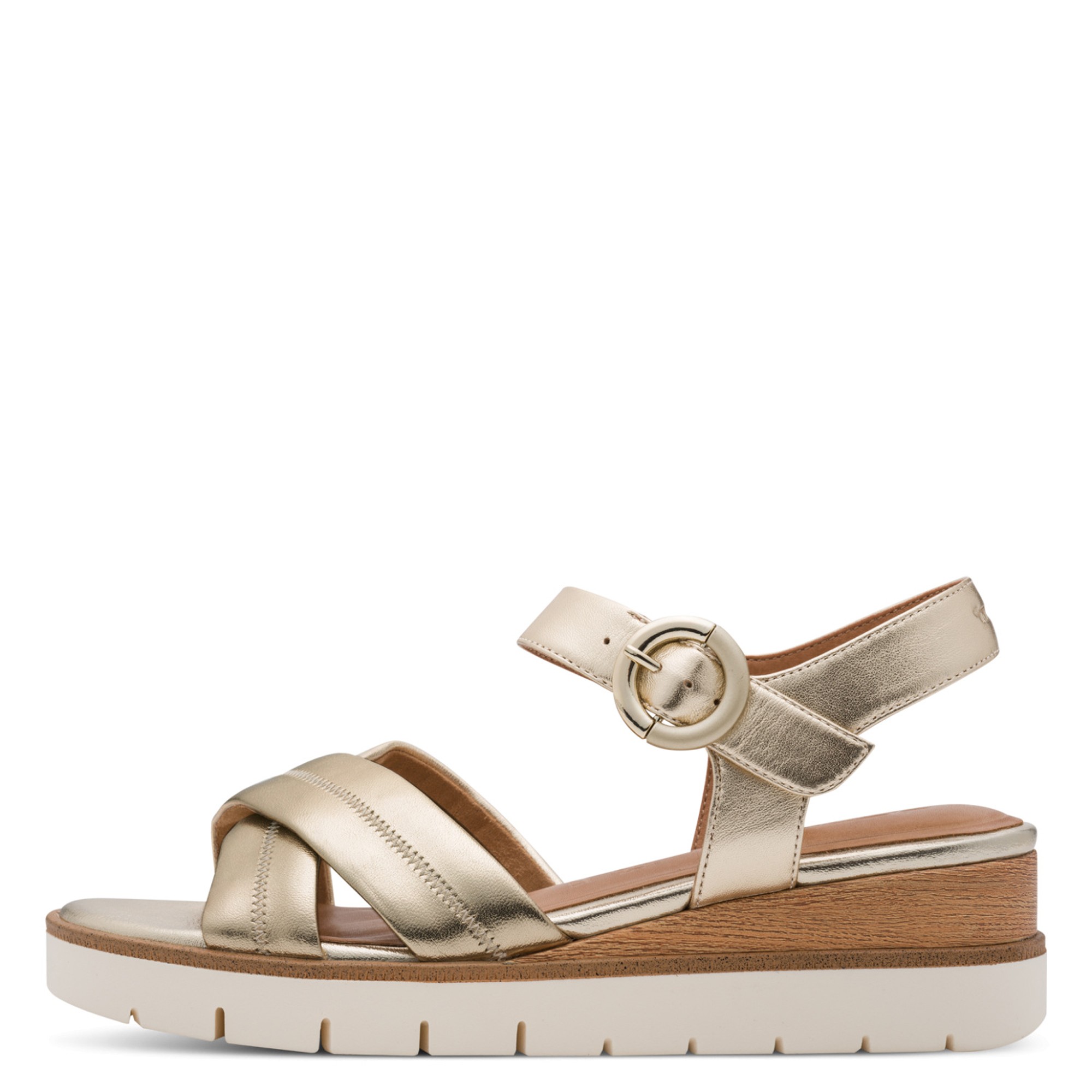 TAMARIS Basutės moterims, Auksinė, Sandals 2