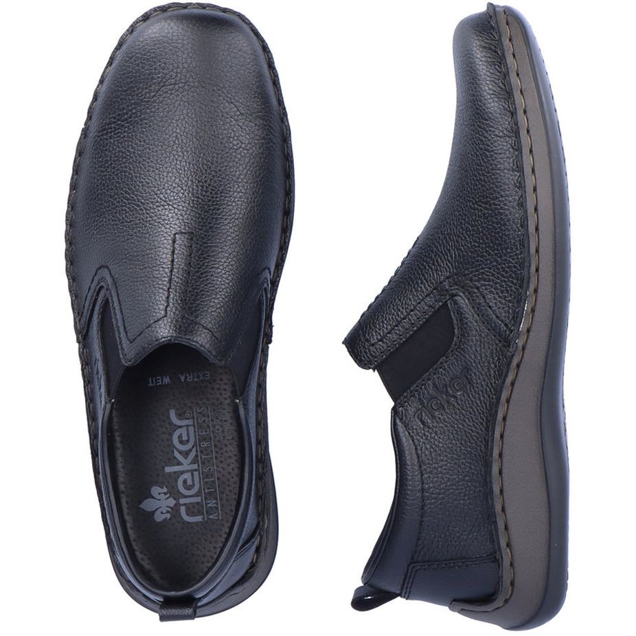 RIEKER Klasikiniai batai vyrams, Juoda, FORMAL 11