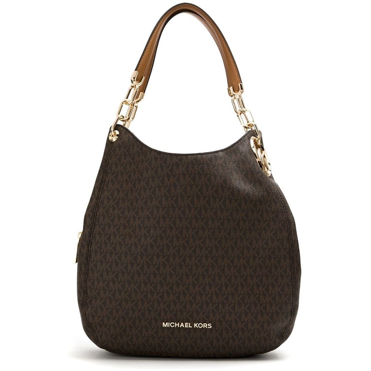 MICHAEL KORS Rankinė per petį moterims, Ruda, LG chain shoulder bag tote 1