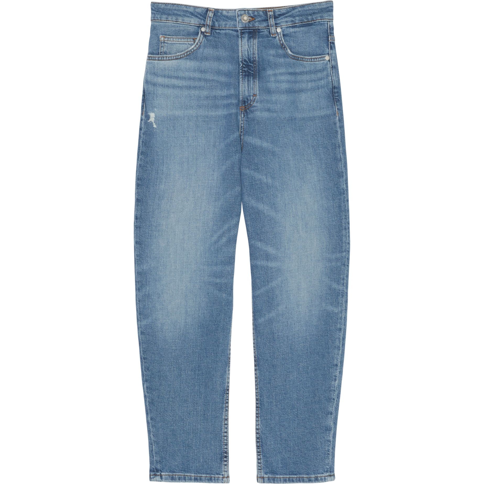 MARC O'POLO Tiesūs džinsai moterims, Mėlyna, Straight M08915612037 1