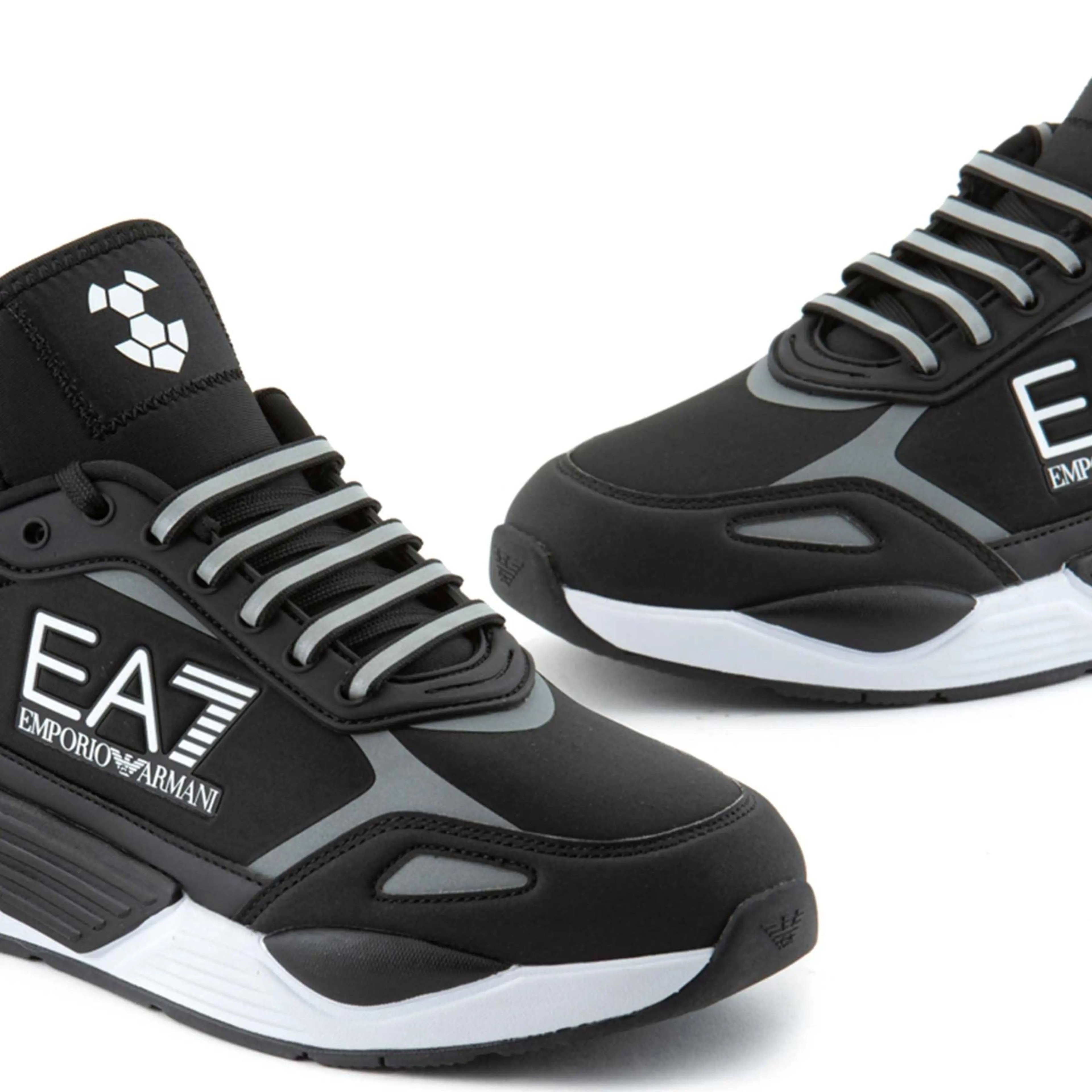 EA7 Sportiniai bateliai vyrams, Juoda, Sneaker 3