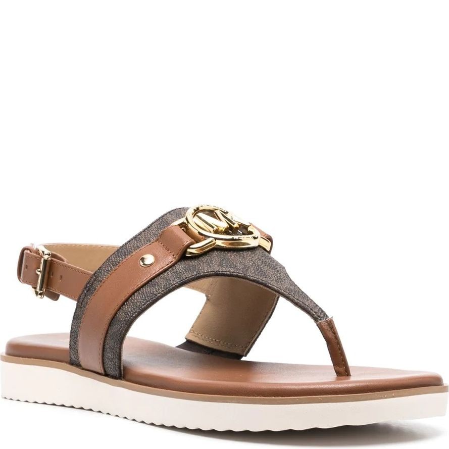 MICHAEL KORS Basutės moterims, Ruda, Rory thong sandals 1