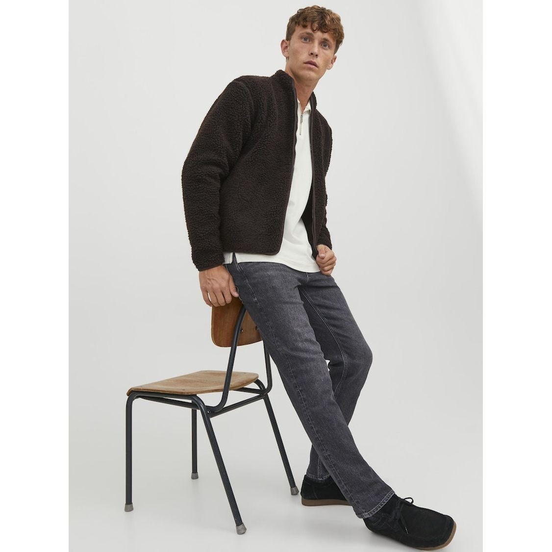 JACK & JONES Regular džinsai vyrams, Juoda, JJICLARK JJEVAN AM 397 8