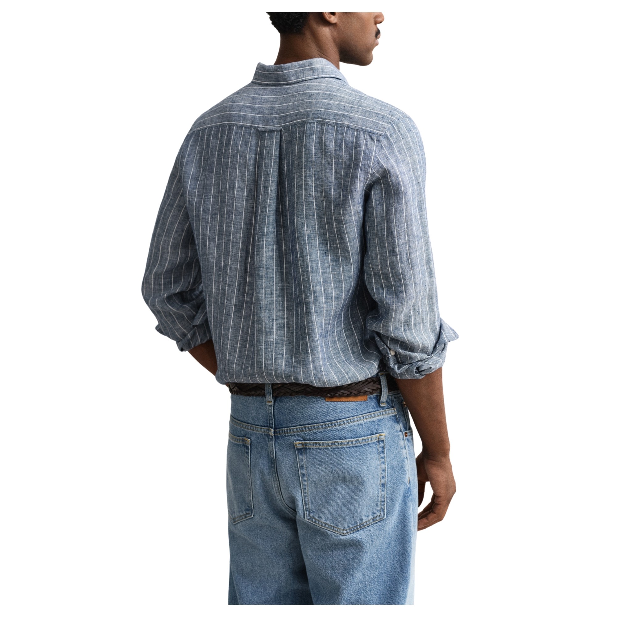 GANT Marškiniai ilgomis rankovėmis vyrams, Mėlyna, 3260048-423 shirts lon 3