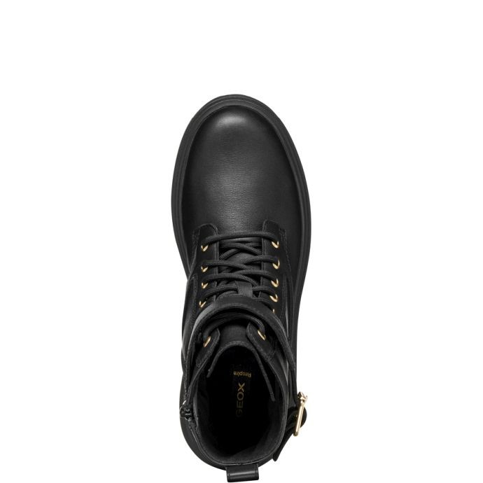 GEOX Aulinukai moterims, Juoda, Lamidie Booties 9