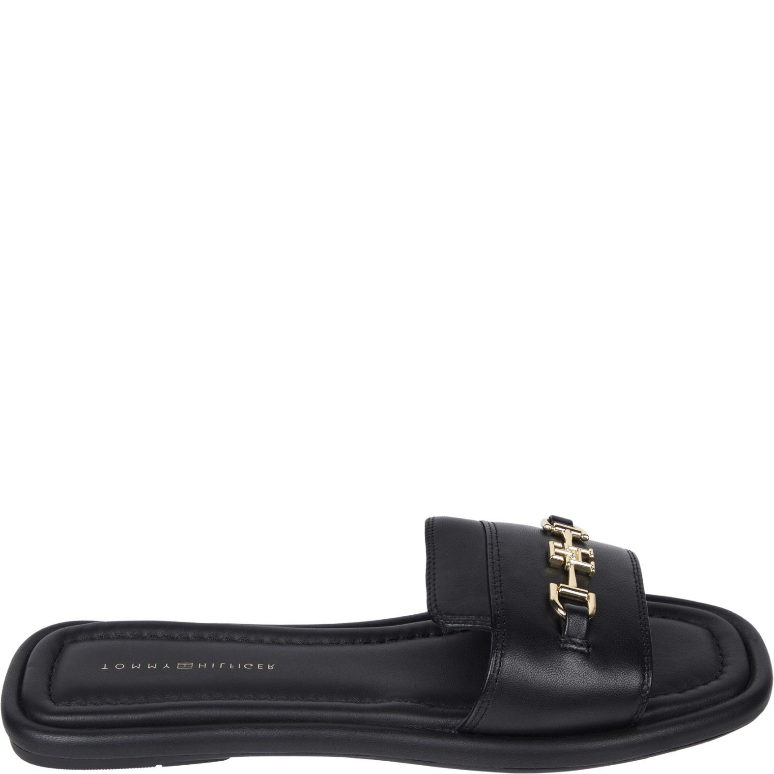 TOMMY HILFIGER Basutės moterims, Juoda, Horsebit sneaker 1