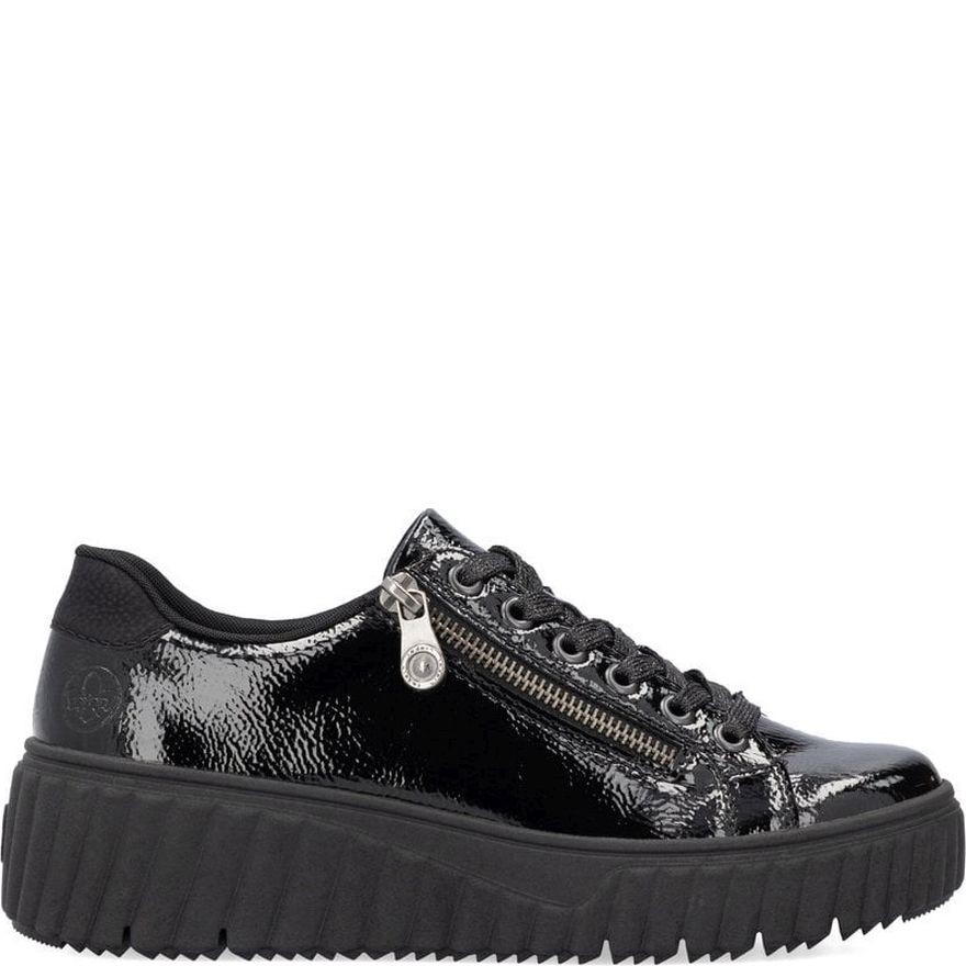RIEKER Laisvalaikio bateliai moterims, Juoda, Ladies shoes 2