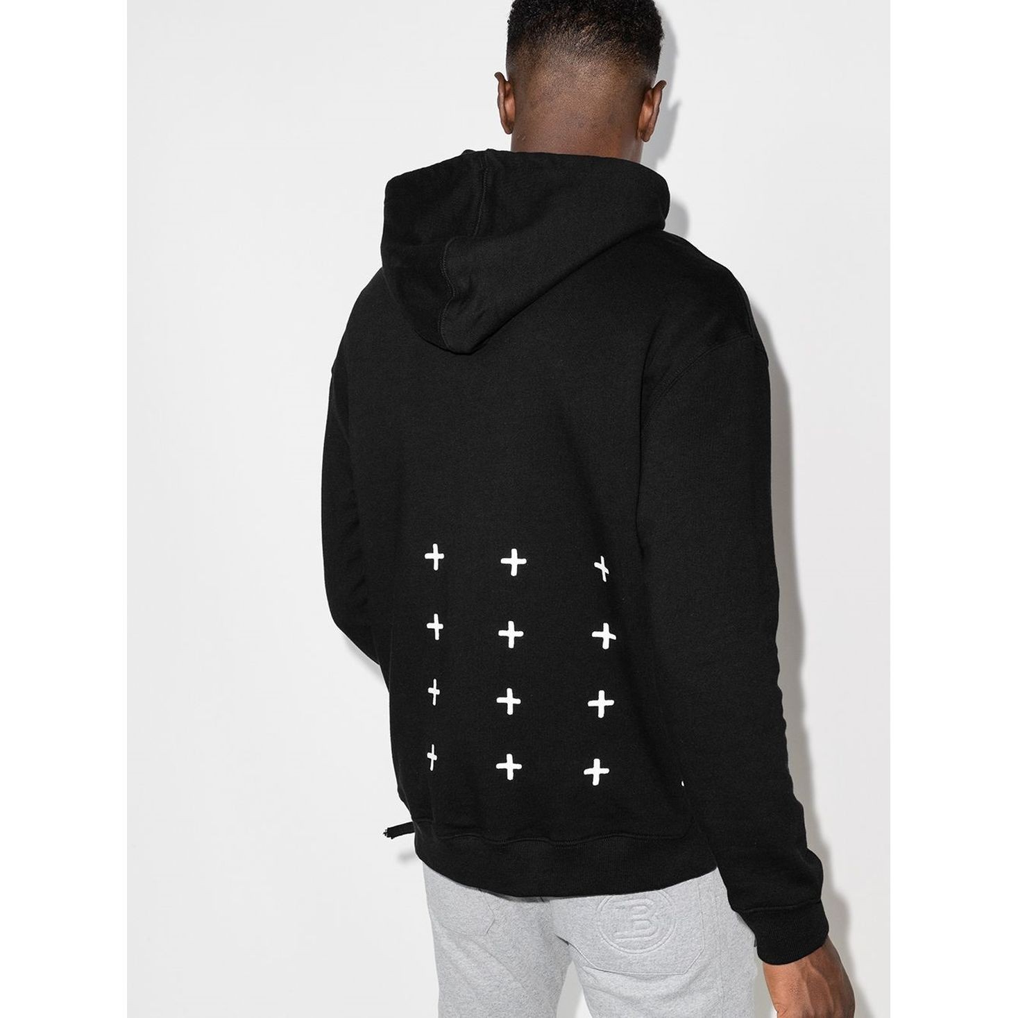 KSUBI Džemperis vyrams, Juoda, 4 x 4 biggie hoodie jet 3