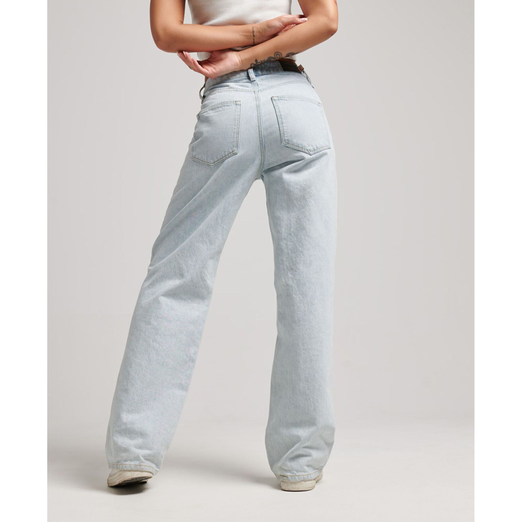 SUPERDRY Tiesūs džinsai moterims, VINTAGE WIDE JEAN 2