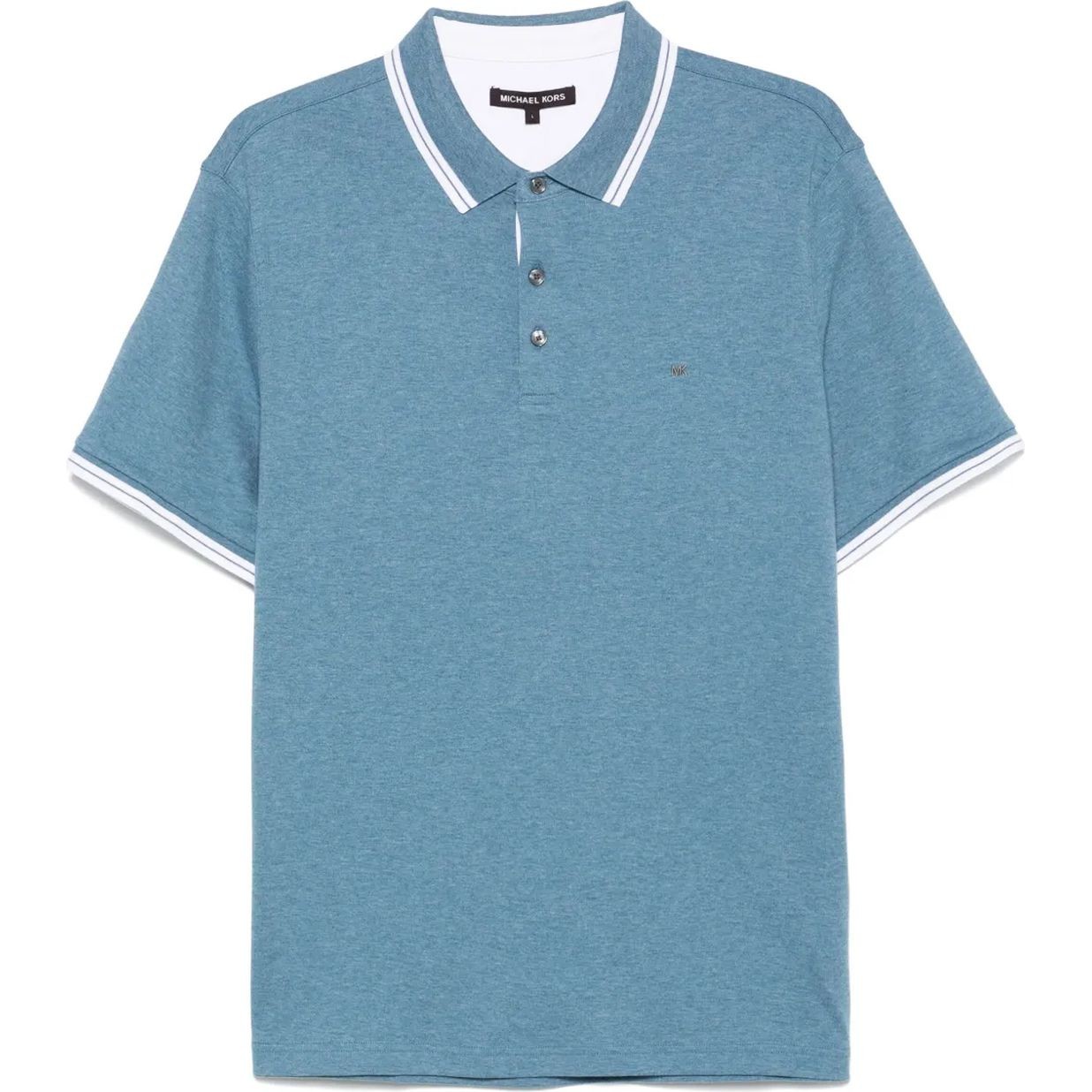 MICHAEL KORS Polo marškiniai trumpos rank. vyrams, Mėlyna, Greenwich polo 1