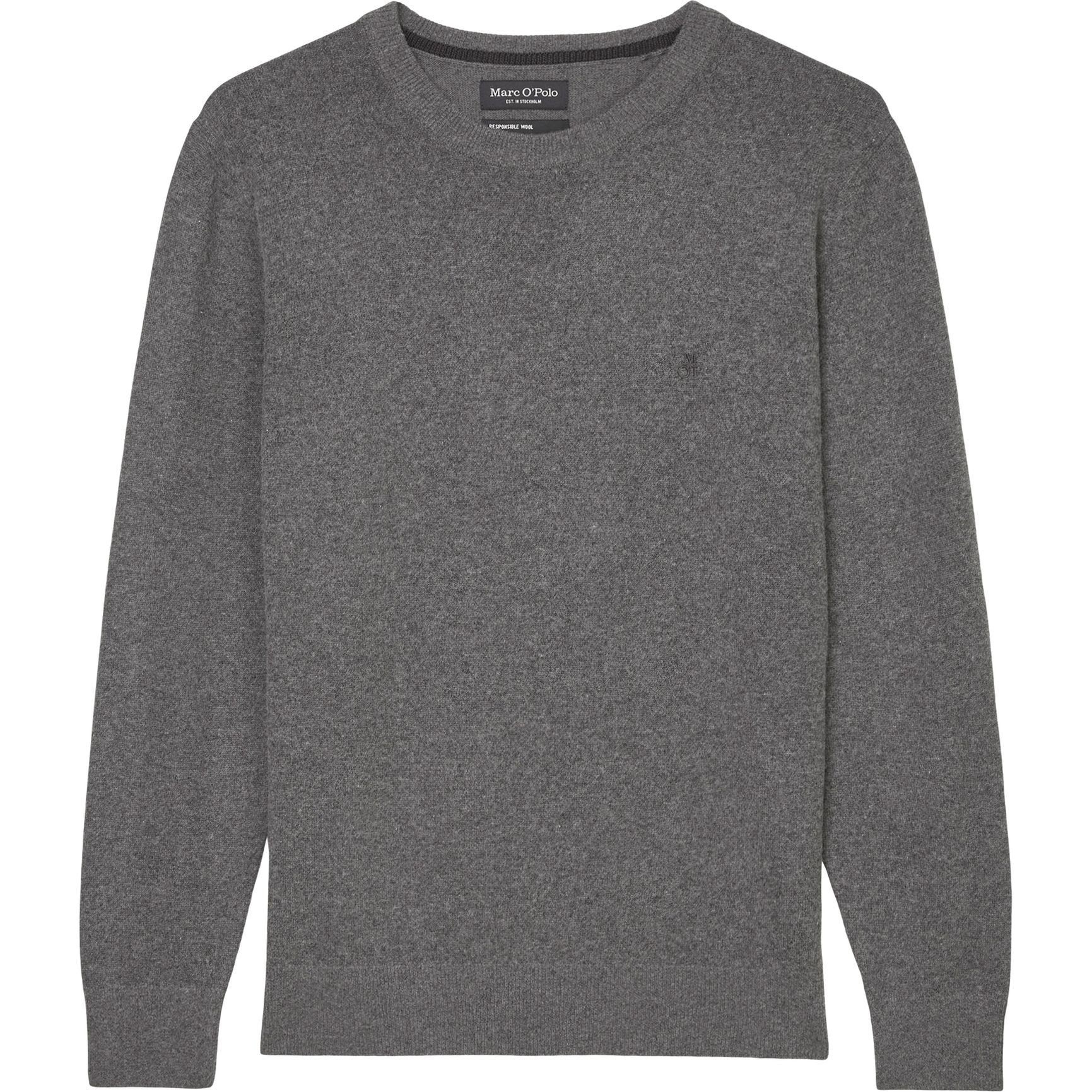 MARC O'POLO Megztinis vyrams, Pilka, Pullover M29514460504 1