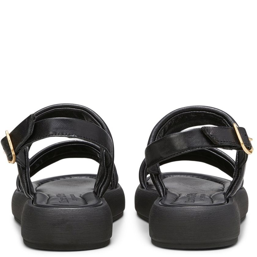 MARC O'POLO Basutės moterims, Juoda, Äsa  sandals 4