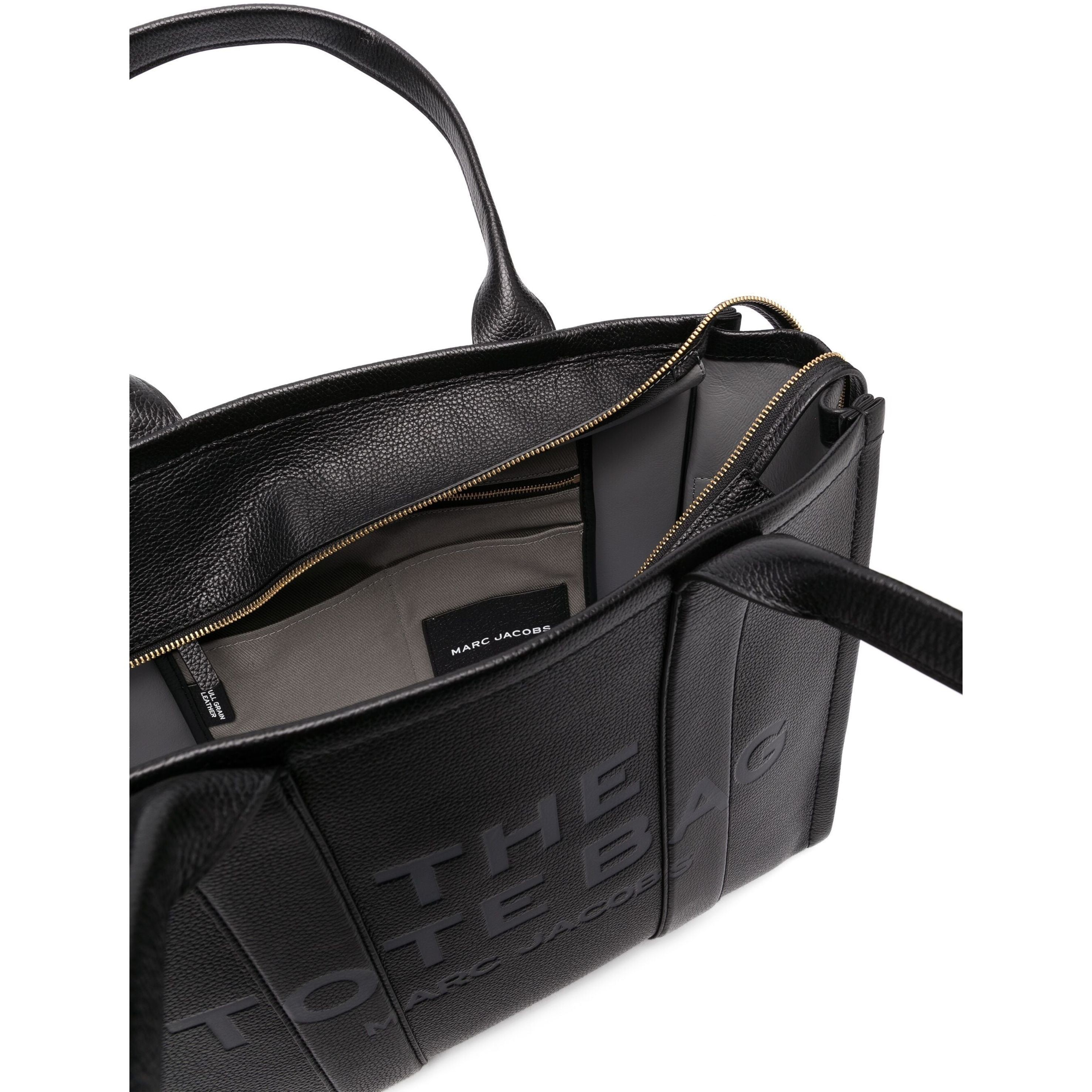 MARC JACOBS Pirkinių krepšys moterims, Juoda, Large tote 4