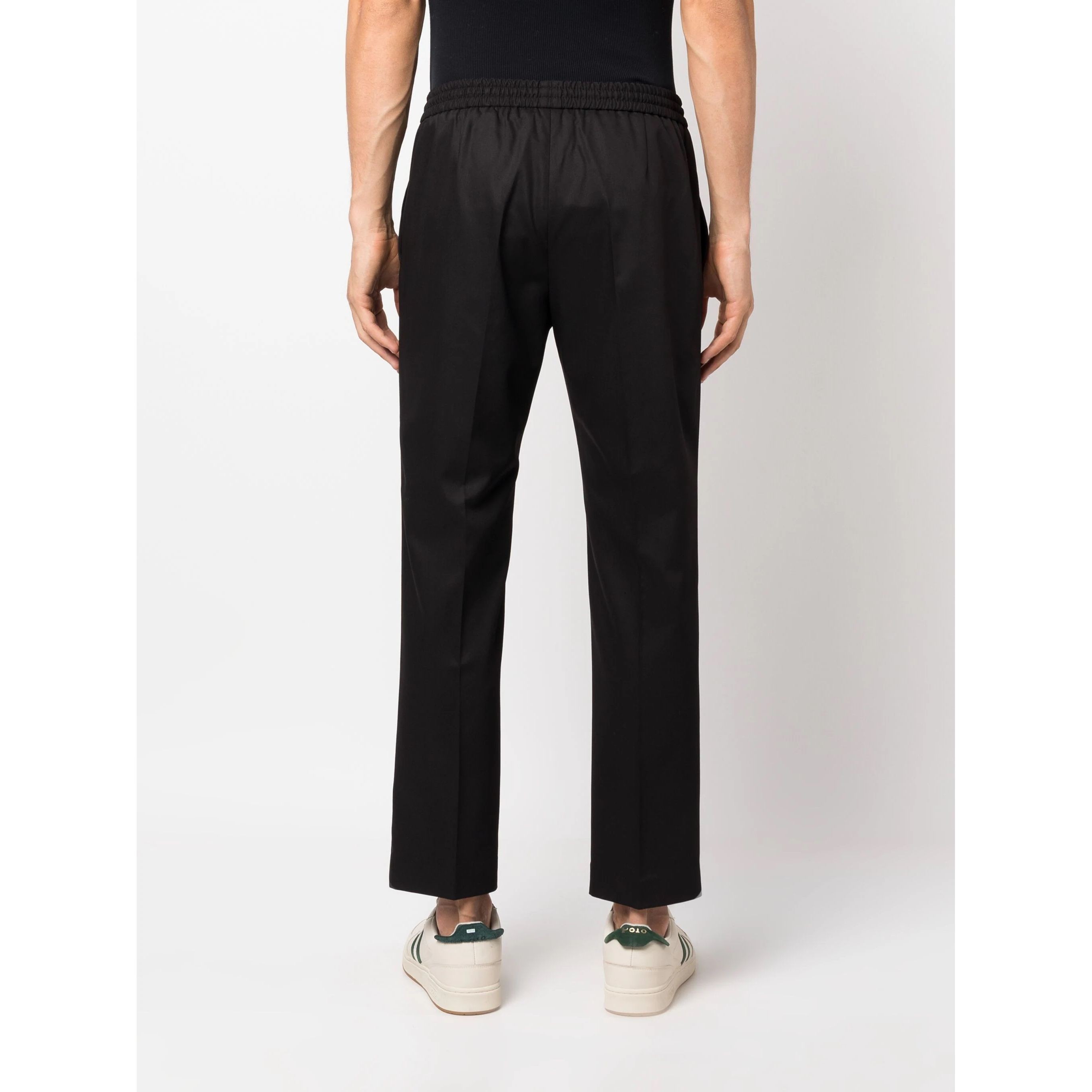 CALVIN KLEIN Laisvalaikio kelnės vyrams, Juoda, Minimal twill jogger 3