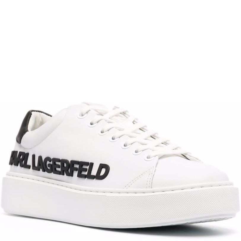 KARL LAGERFELD Sportiniai bateliai vyrams, Balta, Maxi kup karl sneakers 2