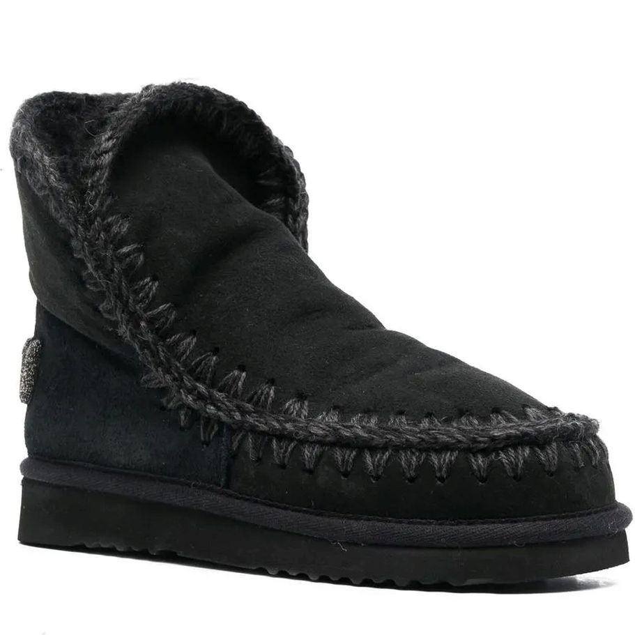 MOU Aulinukai moterims, Juoda, Eskimo 18 glitter logo 2