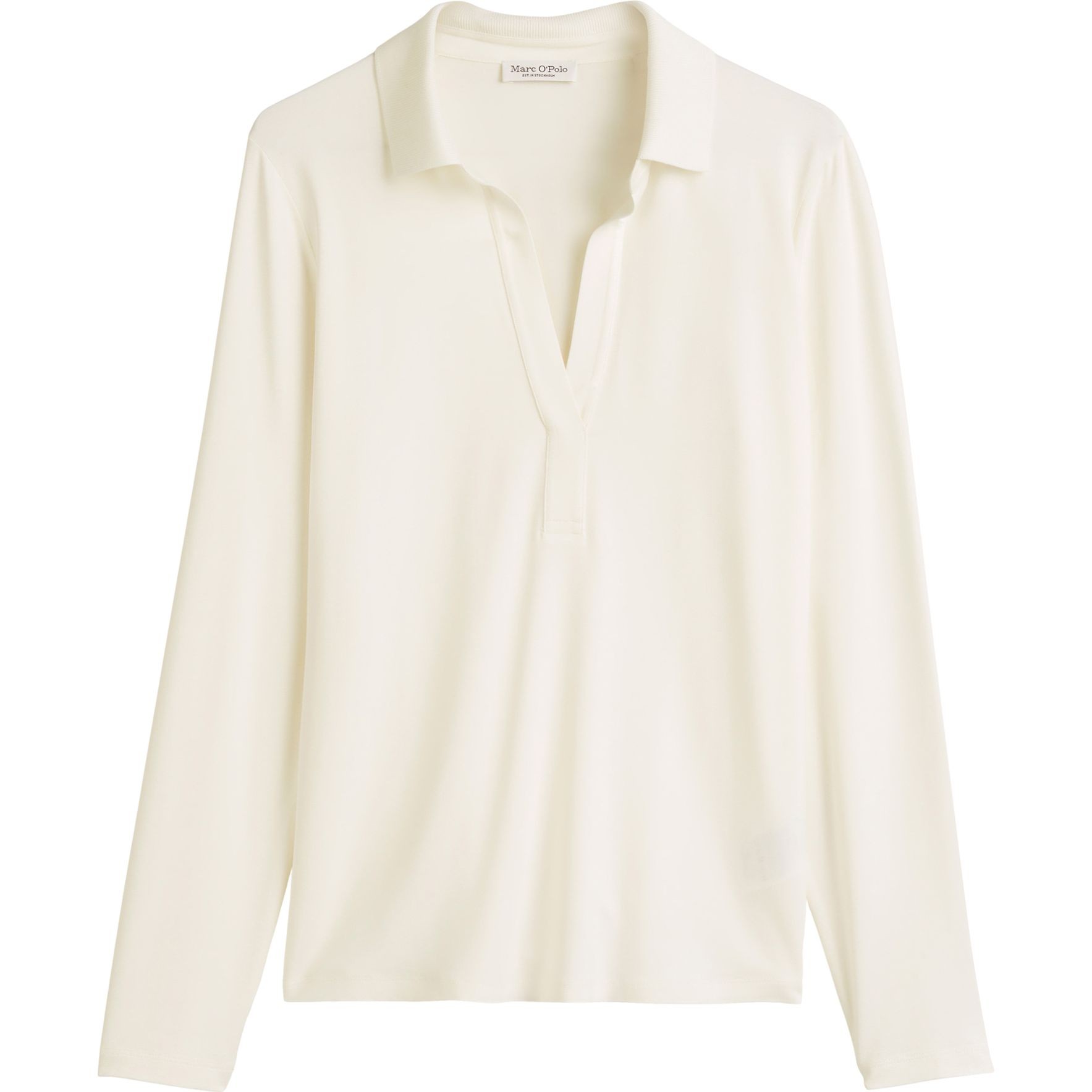 MARC O'POLO Marškiniai ilgomis rankovėmis moterims, Balta, Shirts lon 502205252105 1