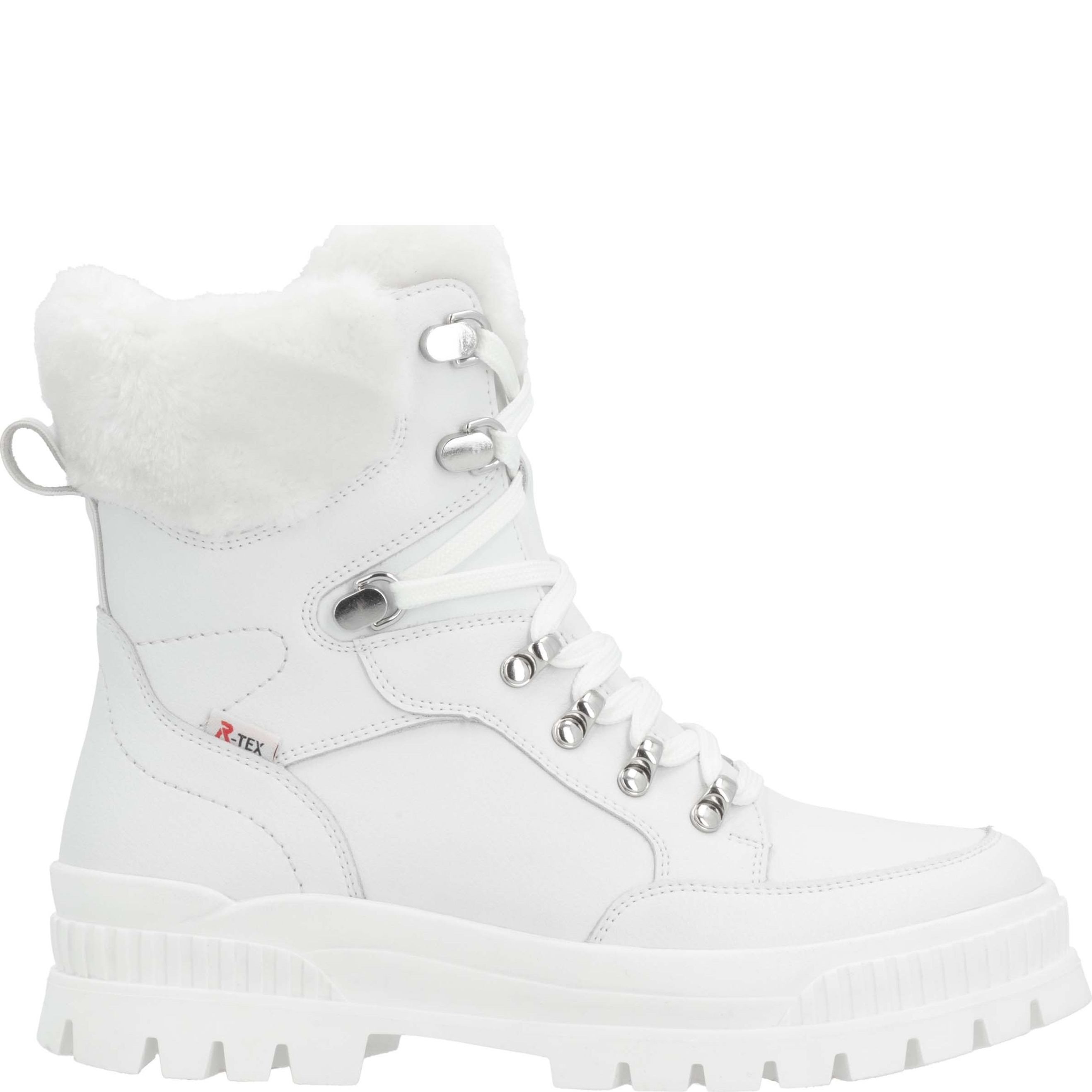 RIEKER EVOLUTION Aulinukai moterims, Balta, Ladies mid height boots 3