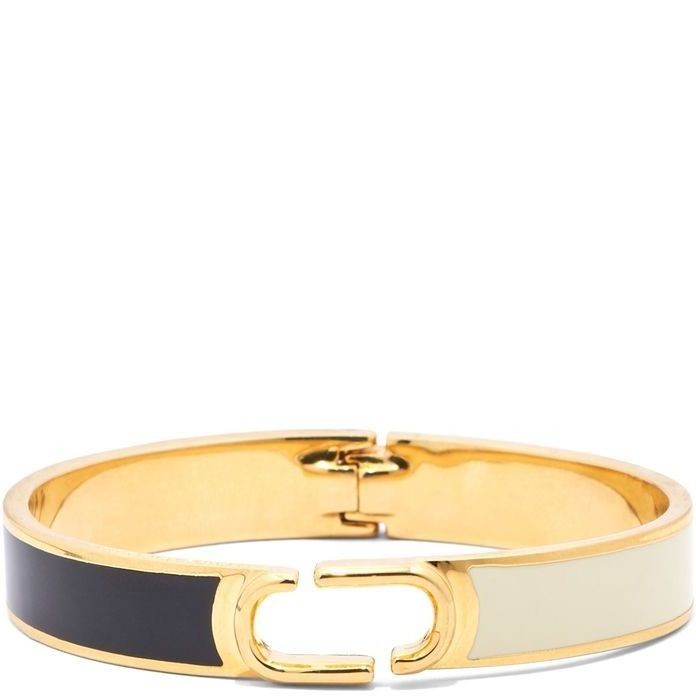 MARC JACOBS Apyrankė moterims, Juoda, Hinge bangle 1