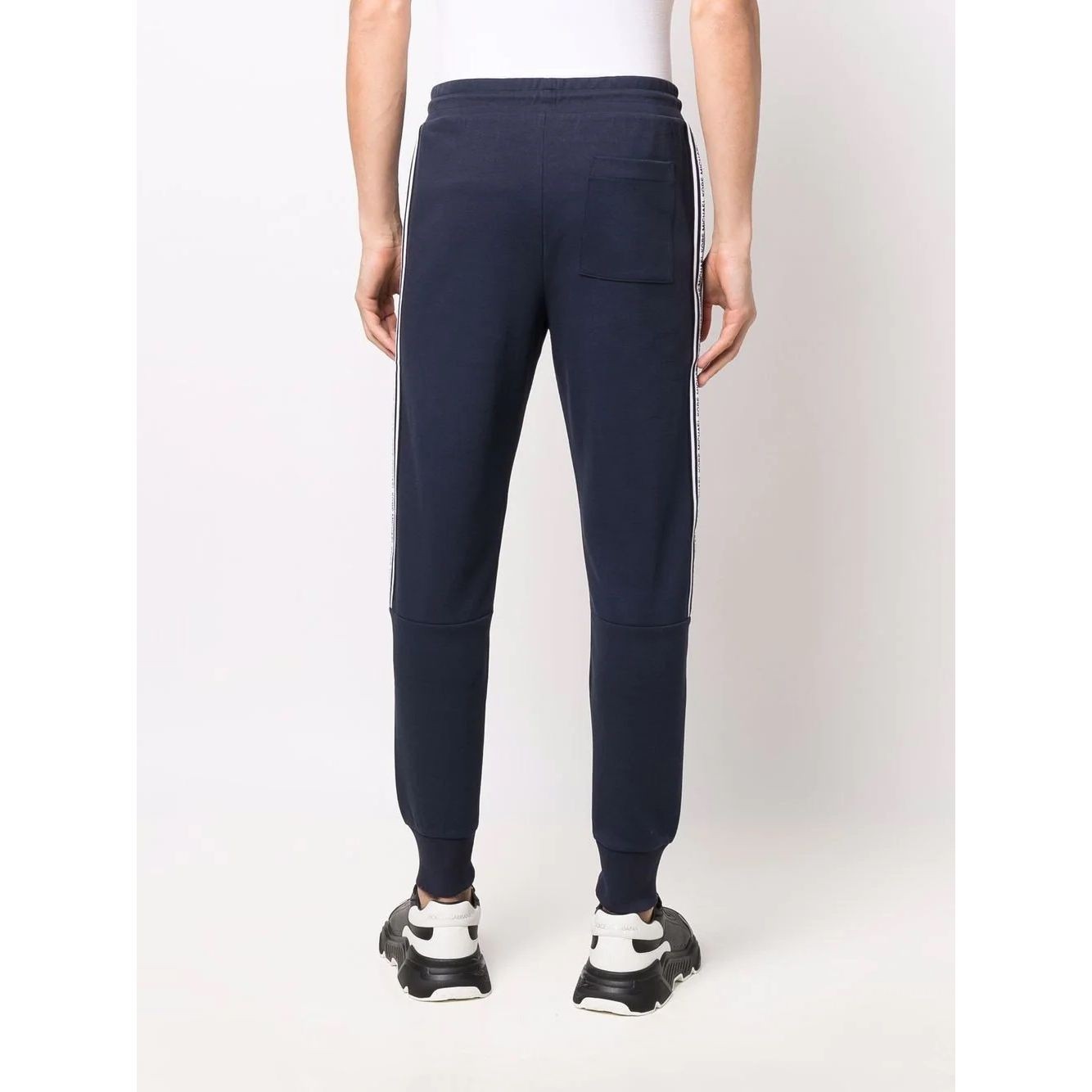 MICHAEL KORS Sportinės kelnės vyrams, Mėlyna, Cotton blend joggers 3