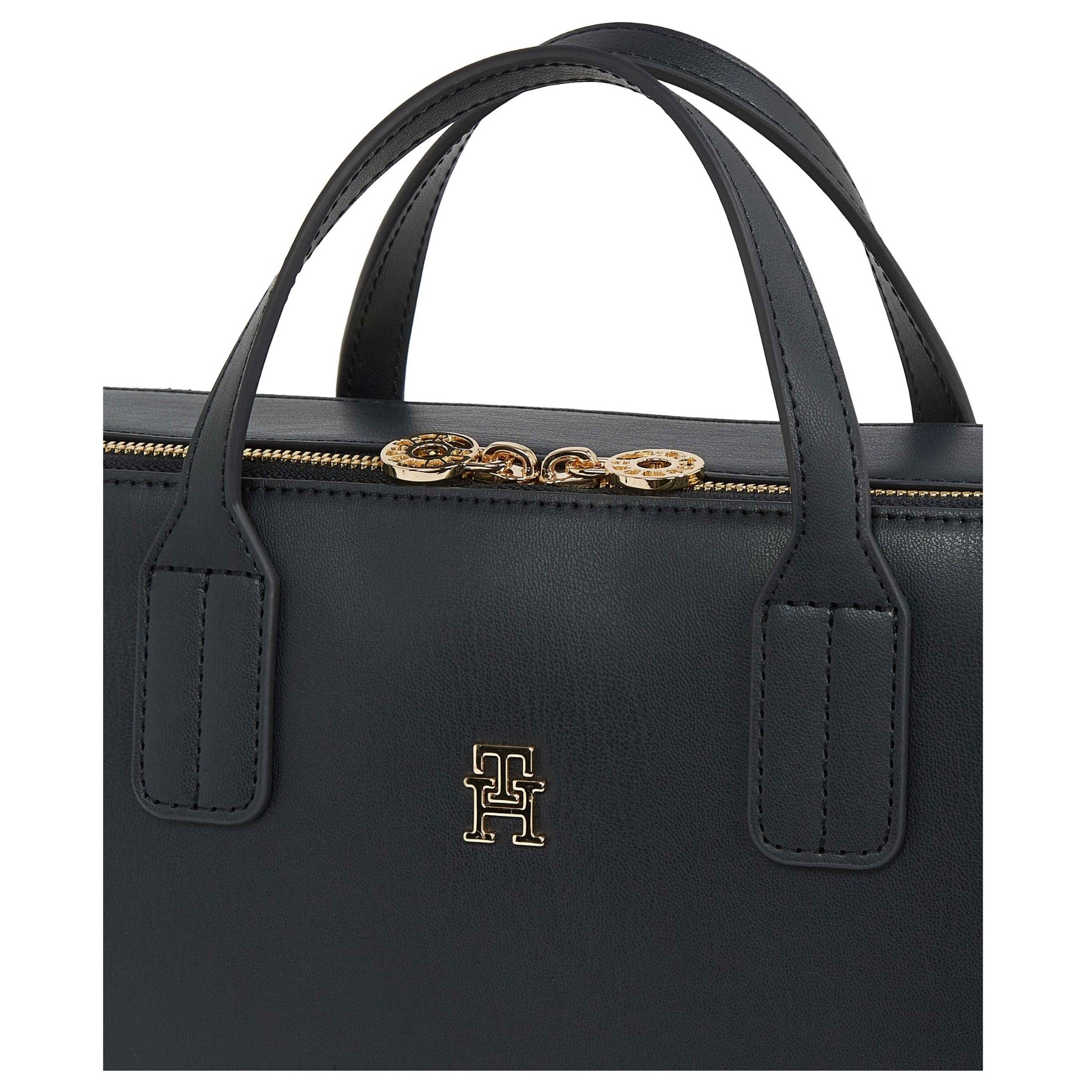 TOMMY HILFIGER Dėklas kompiuteriui moterims, Mėlyna, TH icon laptop bag 3