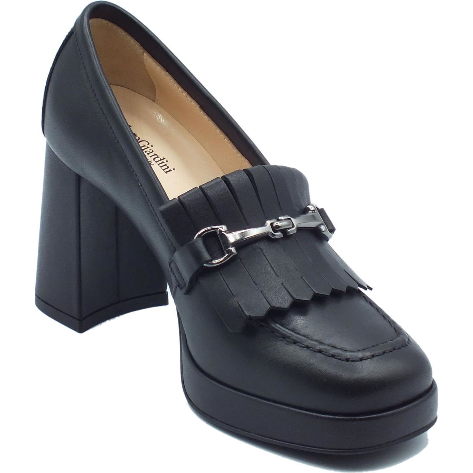 NEROGIARDINI Aukštakulniai moterims, Juoda, Guanto pumps 1