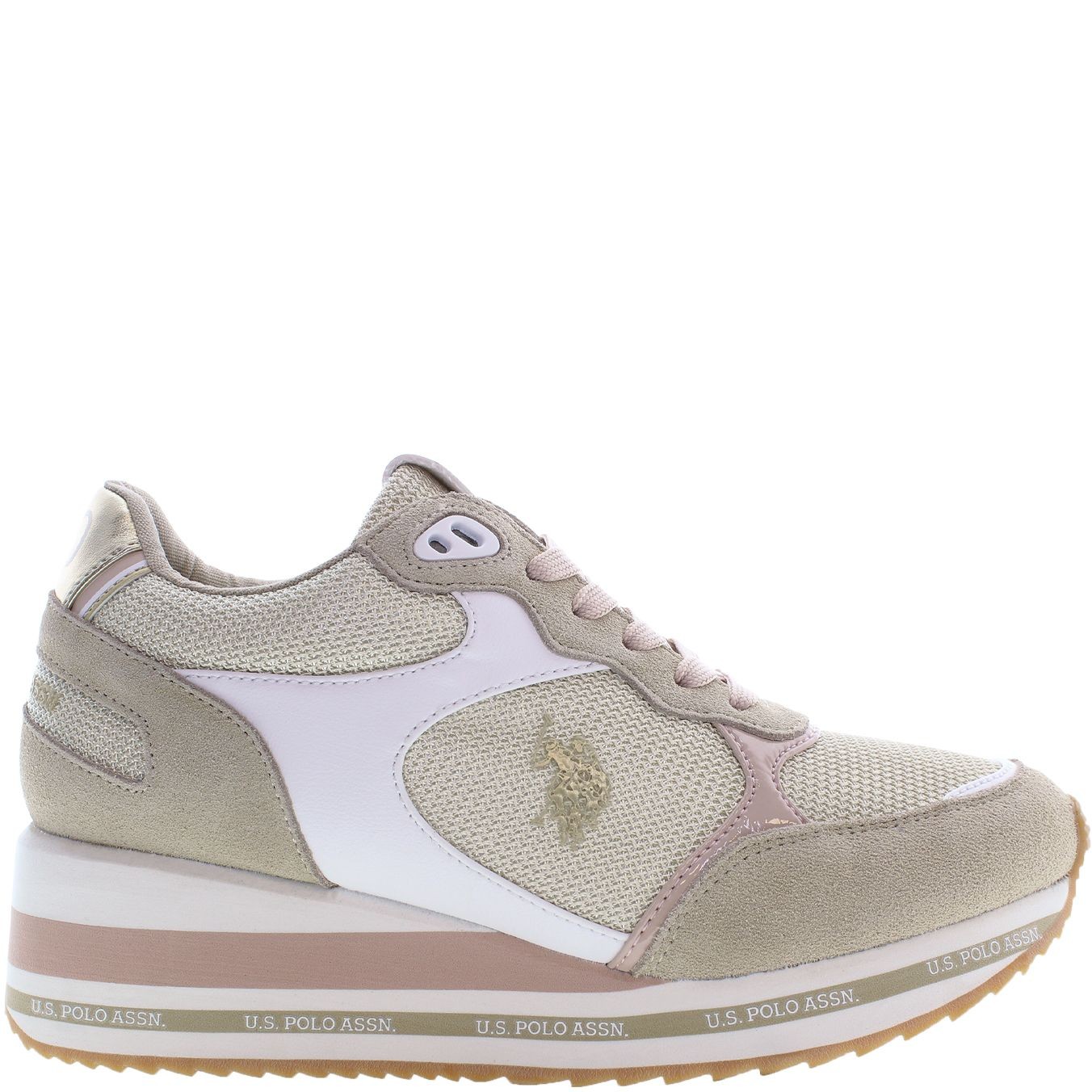 U.S.POLO Sportiniai bateliai moterims, Smėlio, SPORT SHOE 2