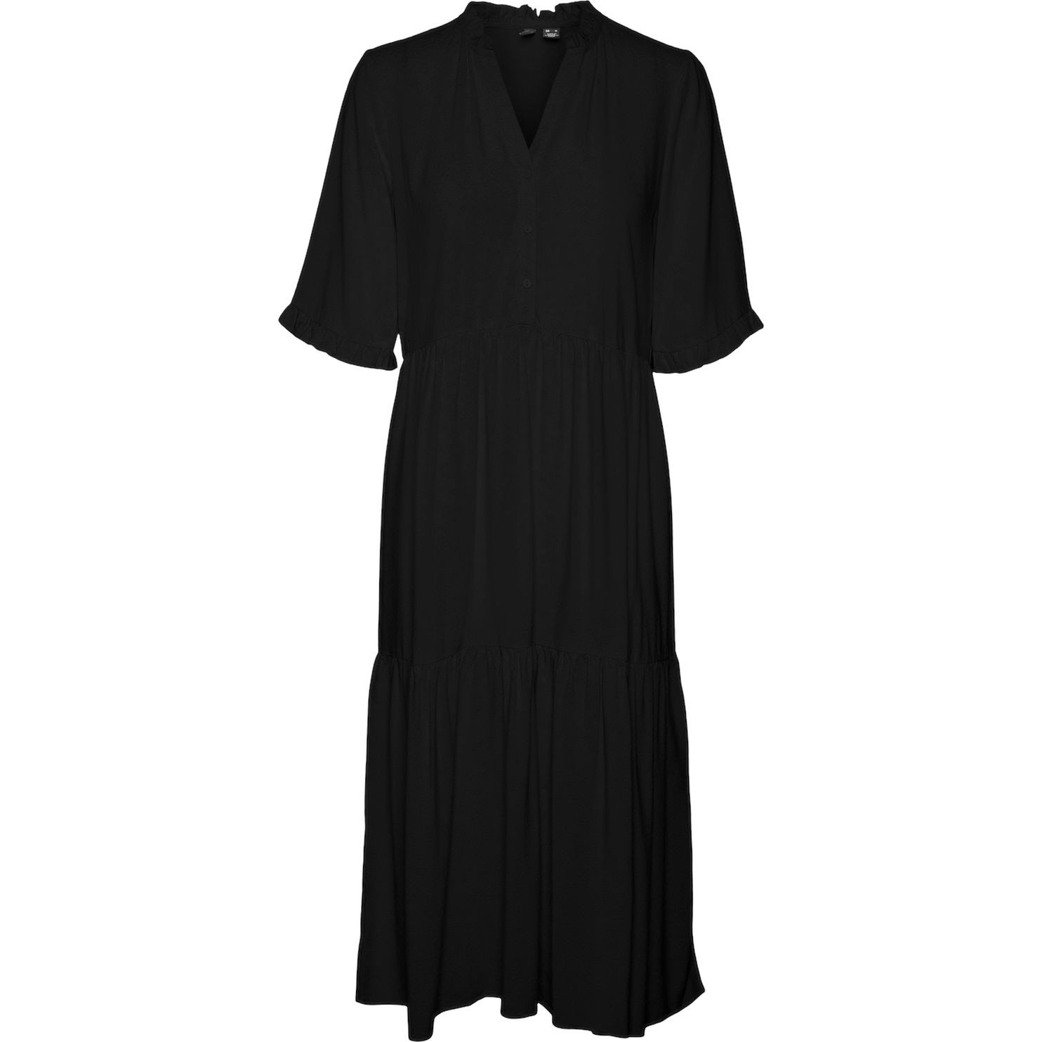 VERO MODA Maxi suknelė moterims, Juoda, VMEASY JOY 2/4 FRL 1