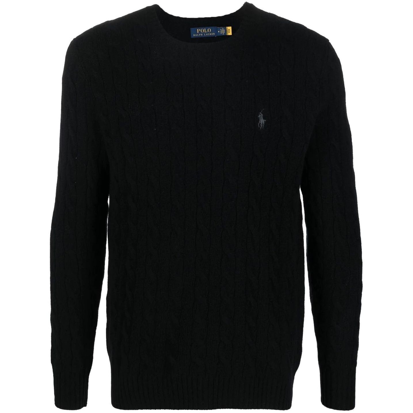 POLO RALPH LAUREN Sportinis nertinis vyrams, Juoda, Long sleeve pullover 1