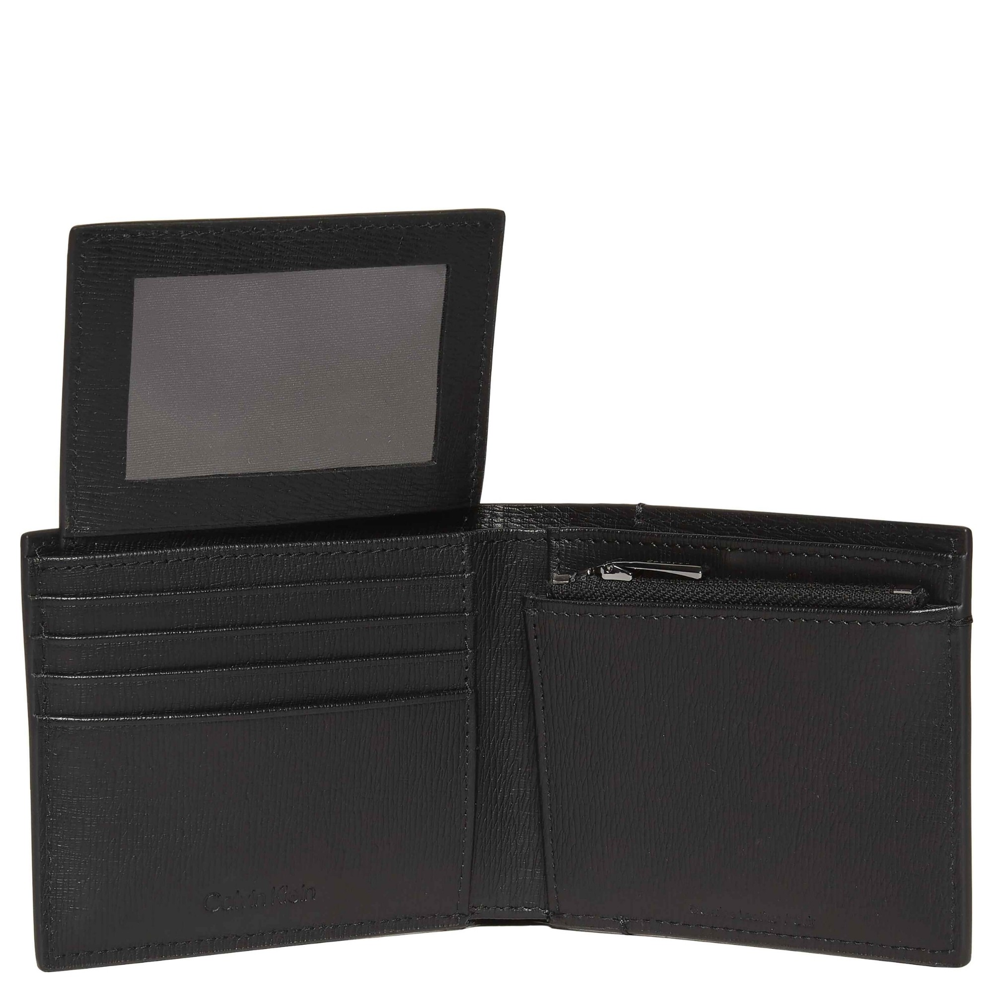 CALVIN KLEIN Piniginė vyrams, Juoda, saffiano billfold wallet 3