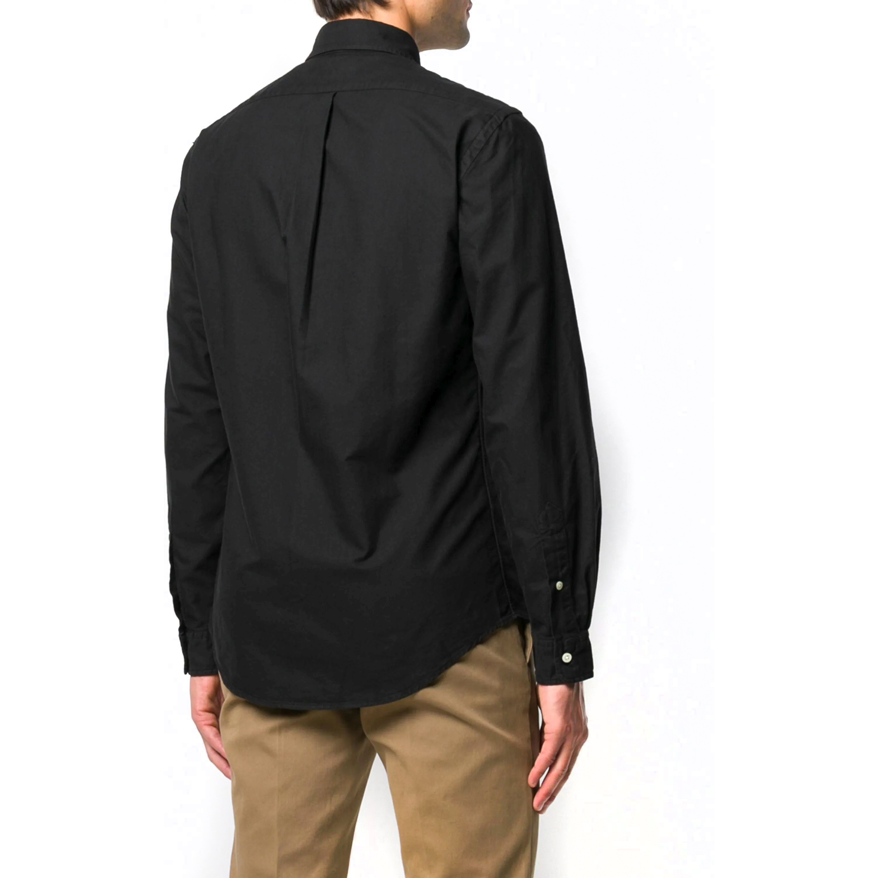 POLO RALPH LAUREN Marškiniai ilgomis rankovėmis vyrams, Juoda, Long sleeve shirt 2