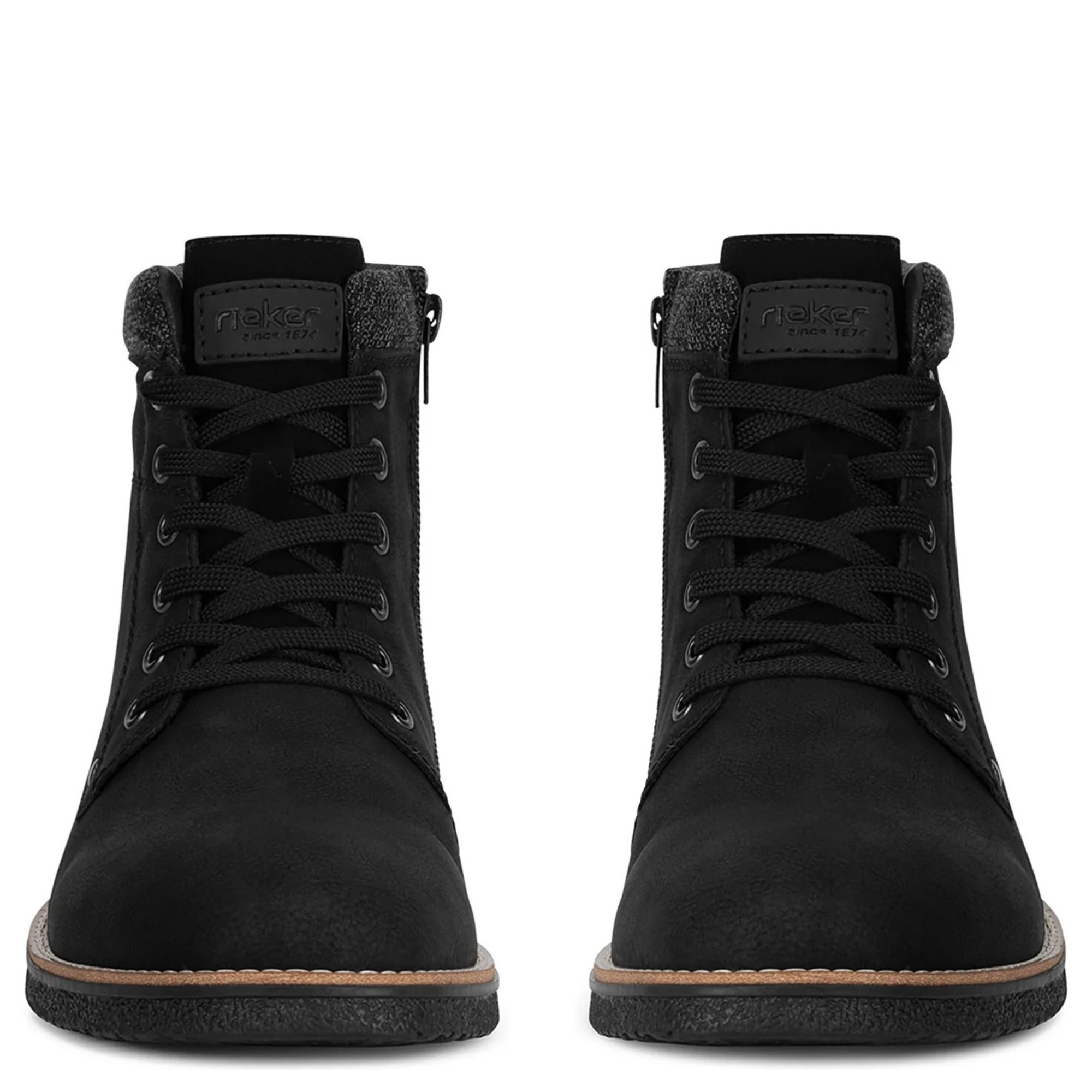 RIEKER Aulinukai vyrams, Juoda 3