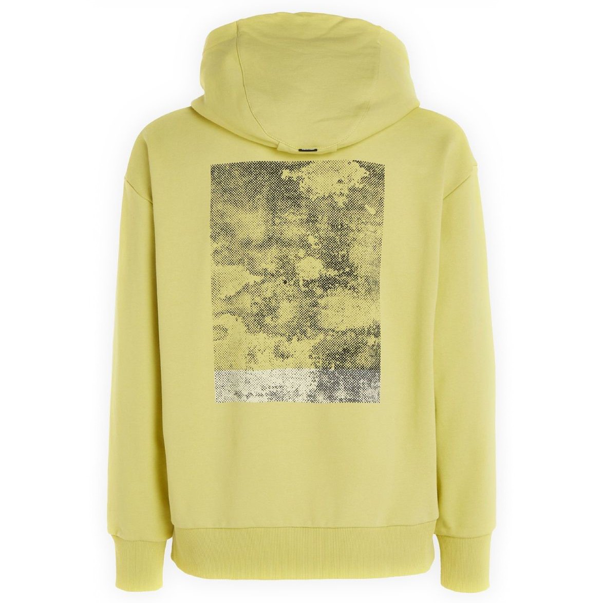 CALVIN KLEIN Džemperis vyrams, Geltona, Elementa photo back hoodie 2