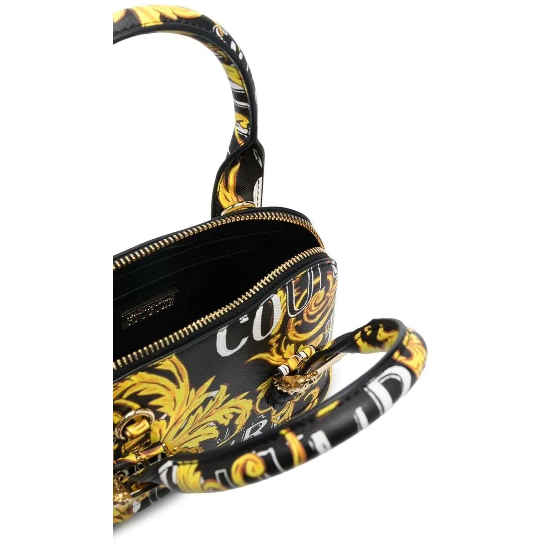 VERSACE JEANS CUTURE Rankinė - moterims, BLACK/GOLD, Range f - couture handbag 4