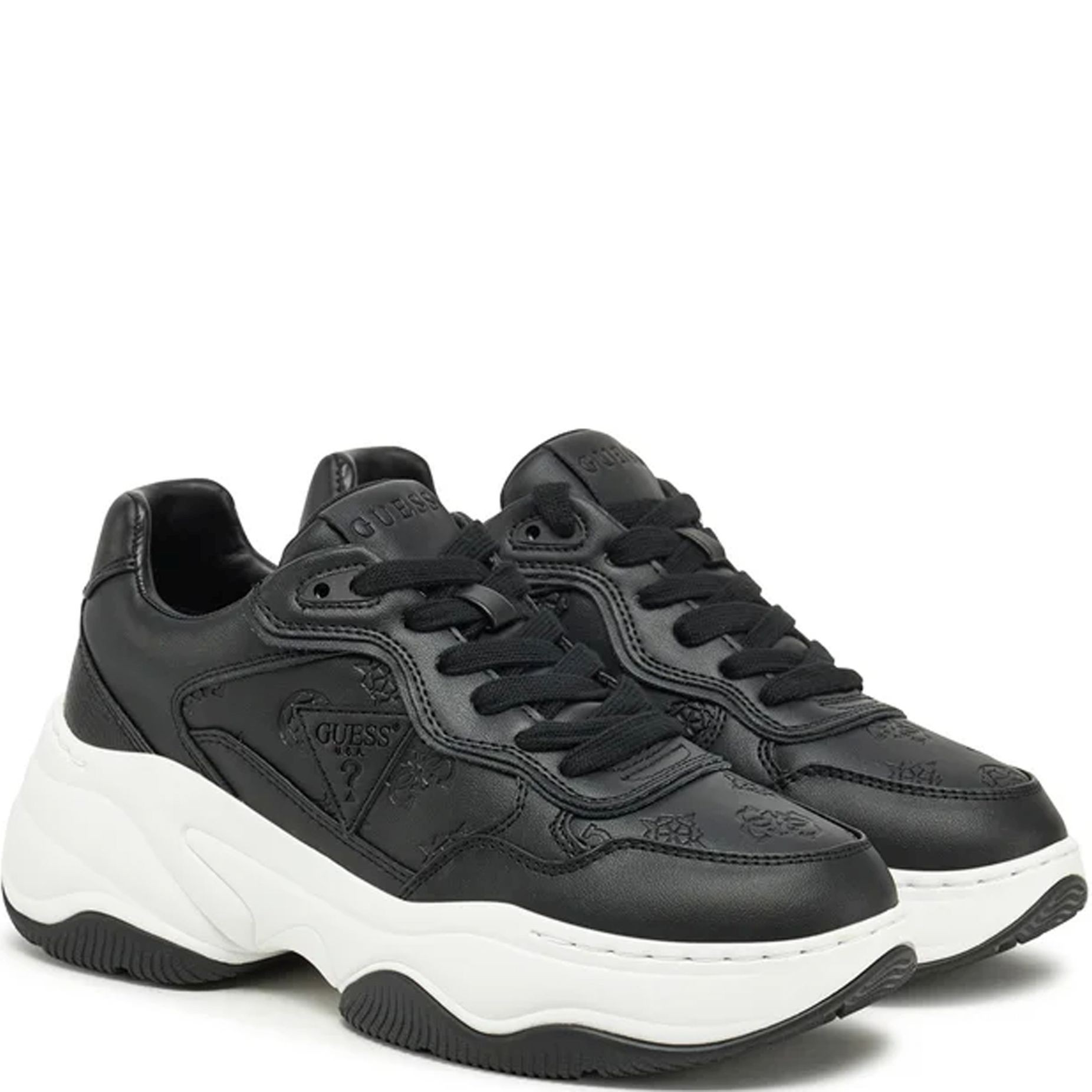 GUESS Laisvalaikio bateliai moterims, Juoda, Hapyy leisure 1