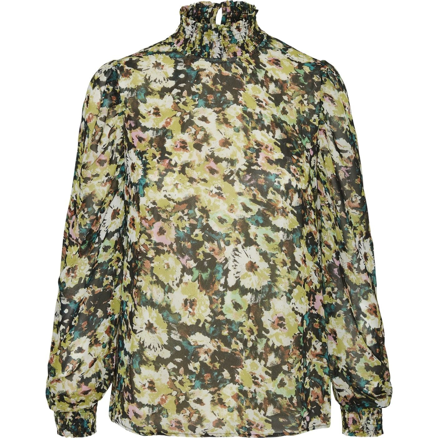 VERO MODA Palaidinės moterims, Geltona, VMNILLA LS HIGHN 1