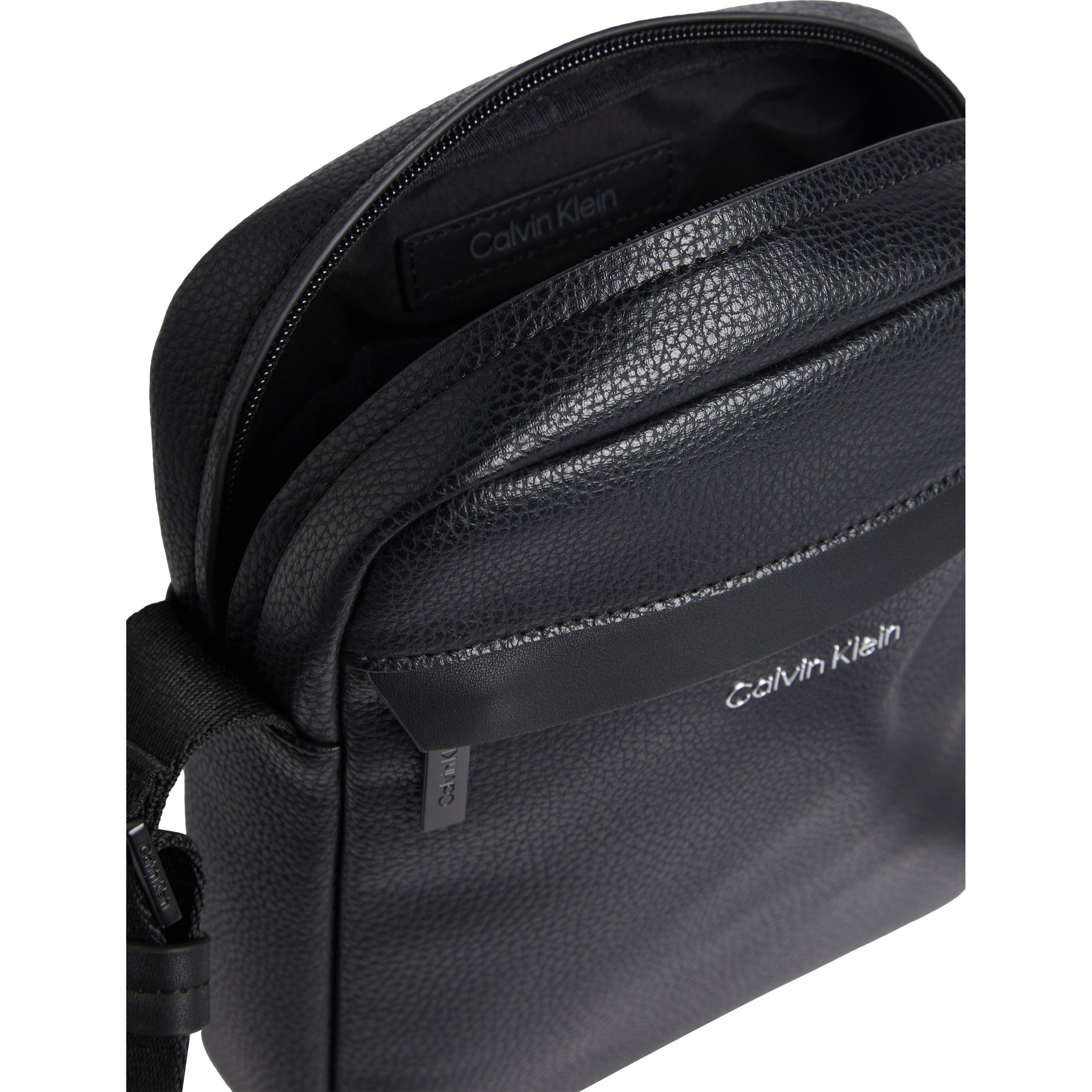 CALVIN KLEIN Rankinė per petį vyrams, Juoda, Must reporter 3