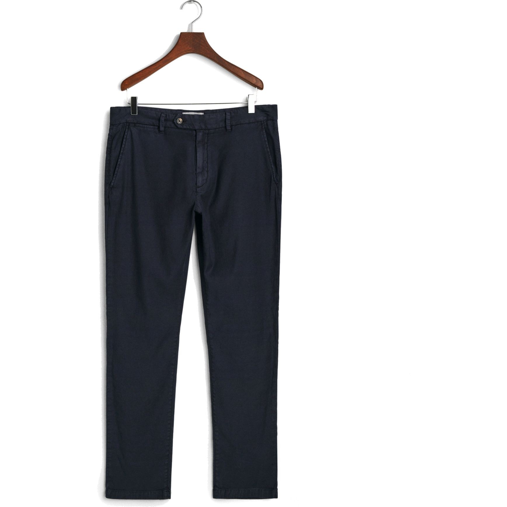 GANT Kelnės vyrams, Mėlyna, Slim cot/linen chinos 1