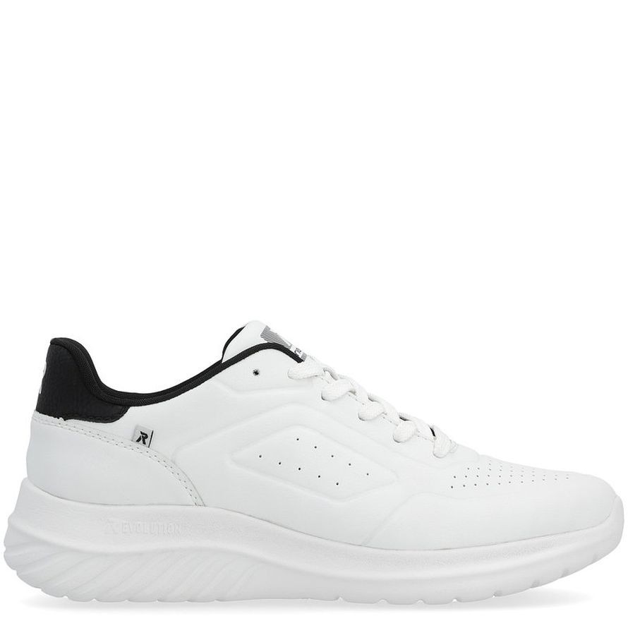 RIEKER Laisvalaikio bateliai vyrams, Balta, LEISURE 3